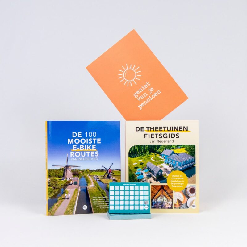 Pensioen cadeau Thee en ebike routes