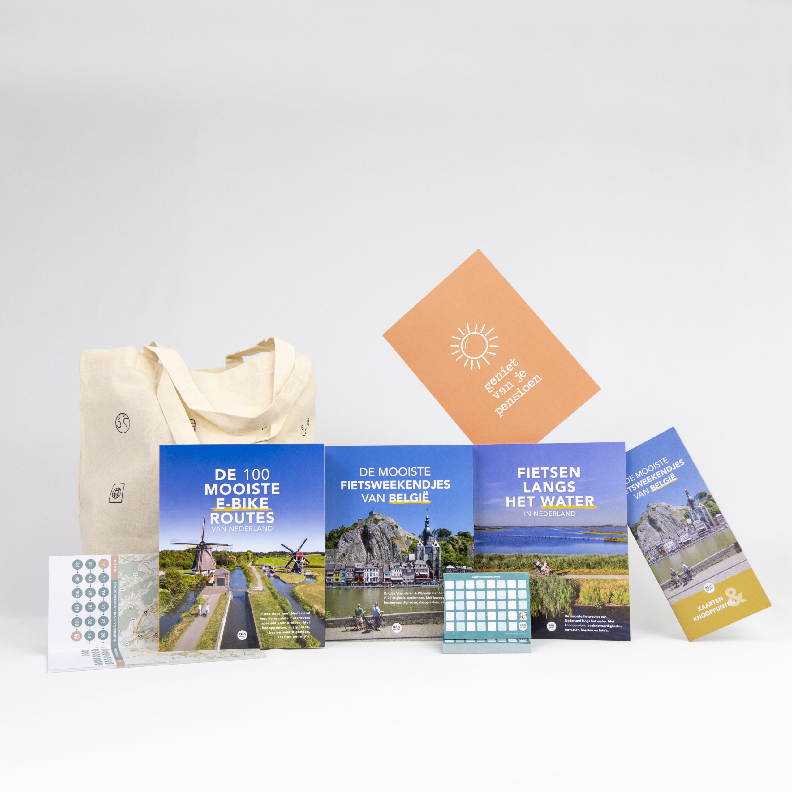 Pensioen cadeau e-bike fietser compleet Pensioen cadeau e-bike fietser compleet