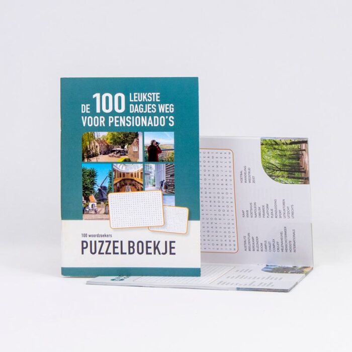 Pensioenboek puzzelboekje